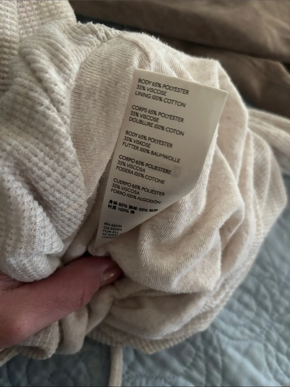 Free People We the Free Bondi Thermal Top in Oatmeal